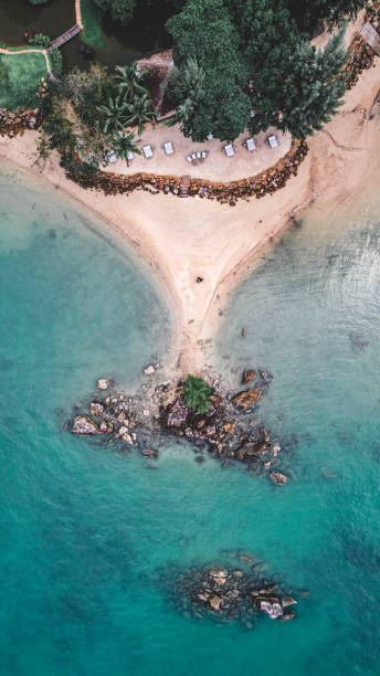 istock Aerial view Beach in Phuket Thailand 1361770757