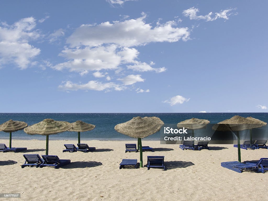 En la playa - Foto de stock de Playa libre de derechos