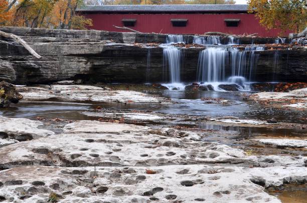 istock Cataract Falls State Recreation Area, Cunot, Indiana 1361781757