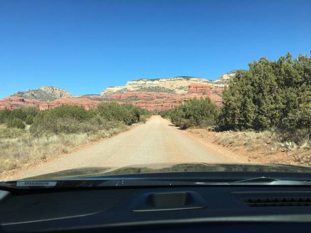 istock Sedona Red Rocks and Road 1361784883
