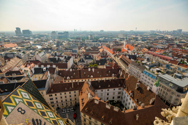 Vienna city view in Austria