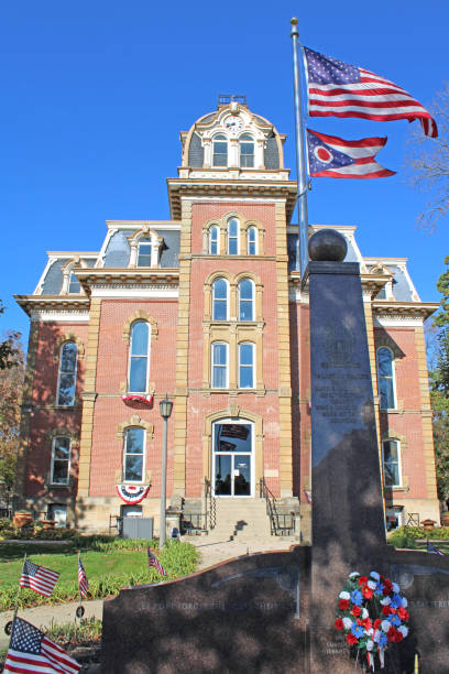 istock City Hall Downtown Coshocton, USA 1361796549