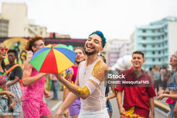 Carnival In Recife In Pernambuco Brazil Stock Photo - Download Image Now - LGBTQIA Pride Event, Gay Pride Parade, Pride