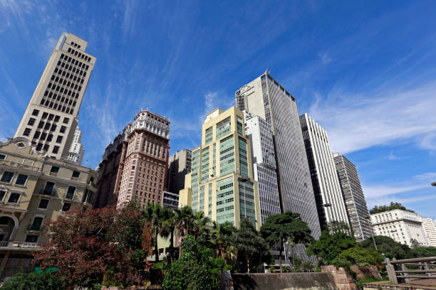 istock Anhangabau Valley, in Sao Paulo downtown 1361811609