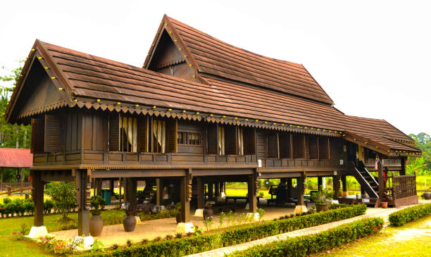 Cameron Highlands, Malaysia - May 14, 2025:  A peaceful morning at the beautiful Cameron Highlands Resort.  HDR encoded