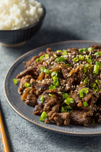 istock Homemade Korean Beef Bulgogi BBQ 1361820752