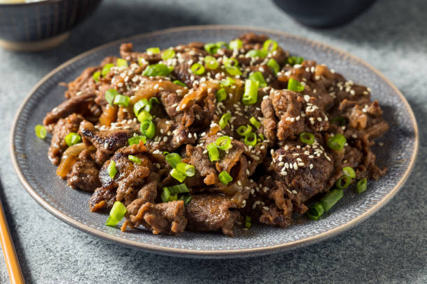 istock Homemade Korean Beef Bulgogi BBQ 1361820755