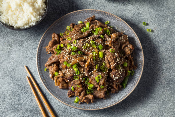 istock Homemade Korean Beef Bulgogi BBQ 1361820758