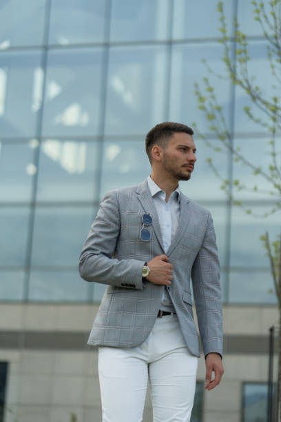 istock Businessman is waiting for his partners 1361823312