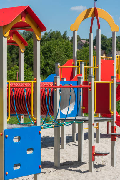 istock Green Playground For Children 1361845130