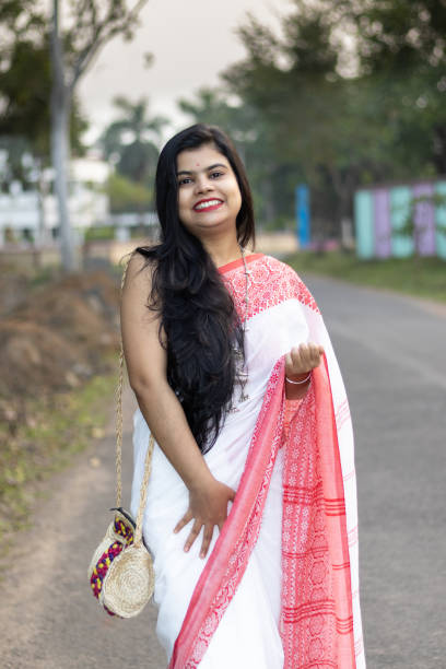istock Indian woman in saree 1361854020