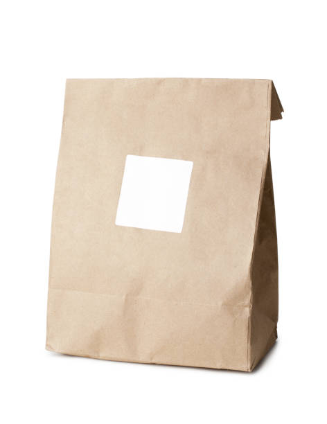 istock Paper bags mock-up isolated 1361861830