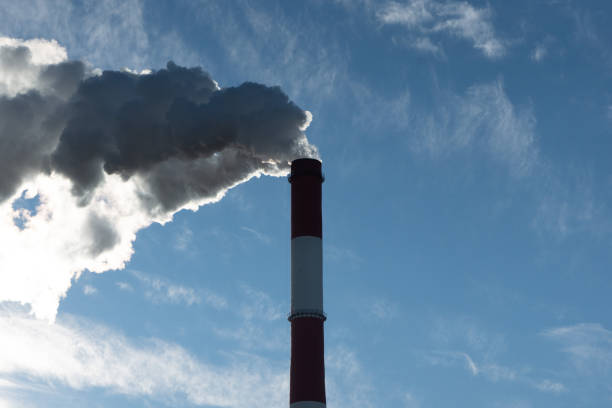 istock smoke from the chimney harmful emissions blue sky 1361866446