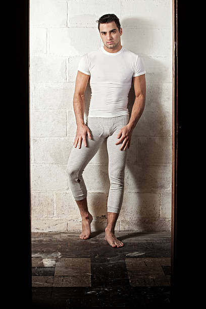 istock Man in Long Underwear 136186693