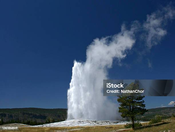 Old Faithful Stock Photo - Download Image Now - Boiling, Eco Tourism, Erupting