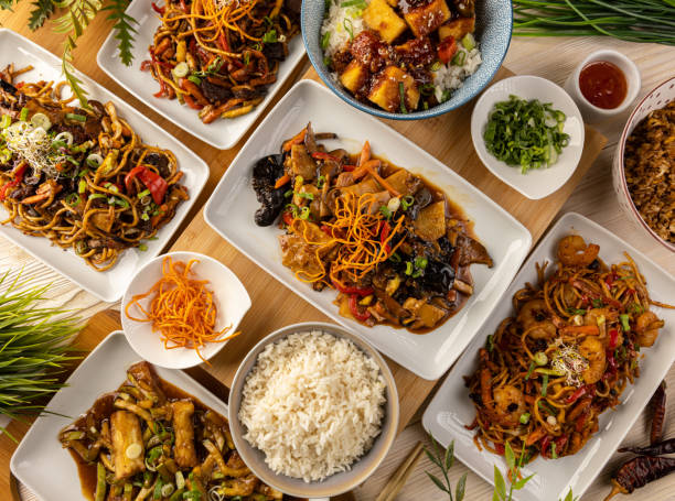 istock Set of Asian dishes 1361872967