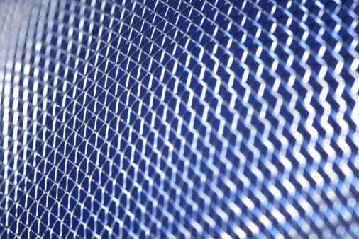 Metal mesh as a background