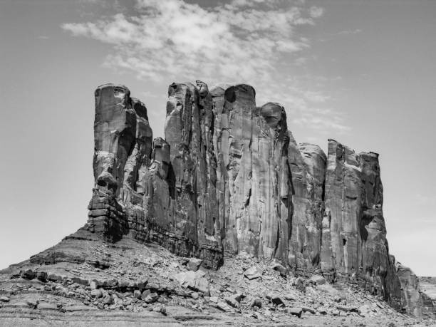 istock Camel Butte is a giant sandstone formation in the Monument valley that resembles a camel 1361876013