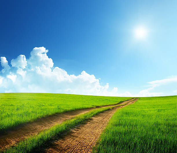istock ground road and sunny day 136189527