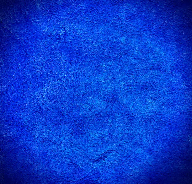 Vignetting Photo of the Blue Leather Texture
