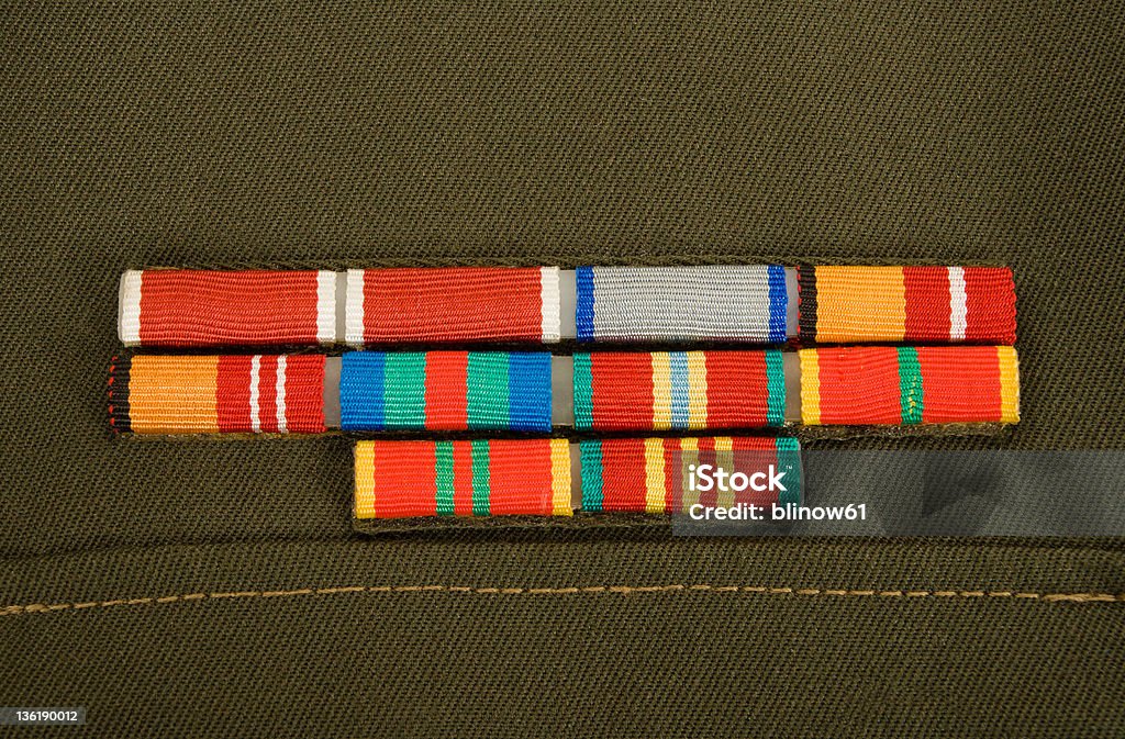 Военный лентами - Стоковые фото Униформа роялти-фри
