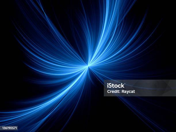 Misterioso Luce - Fotografie stock e altre immagini di Astratto - Astratto, Blu, Colore nero