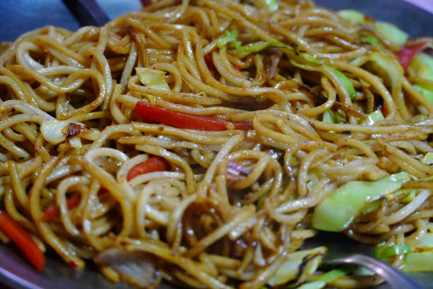 istock Close view of Indian chow Mein 1361908890