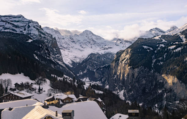 istock snow mountain in Switzerland 1361912235