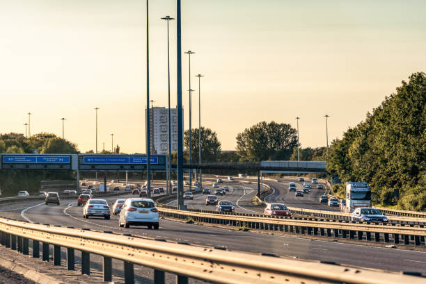 istock Daytime motorway traffic in Glasgow 1361912846