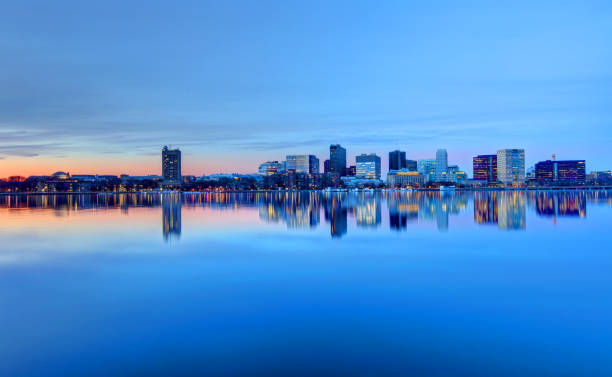 istock Cambridge skyline along the Charles River 1361917637