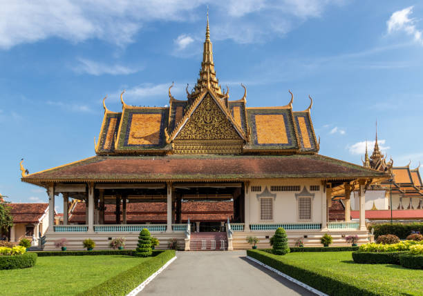istock Royal palace at Phnom Penh 1361920736