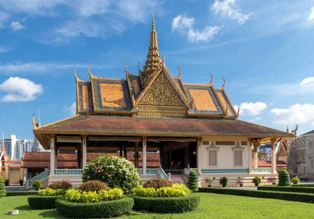 istock Royal palace at Phnom Penh 1361920740