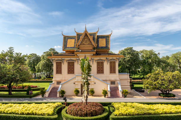 istock Royal palace at Phnom Penh 1361920743