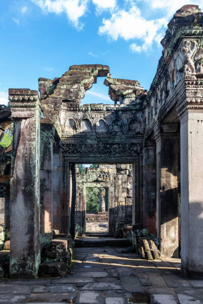 istock Temple door at Angkor 1361922102