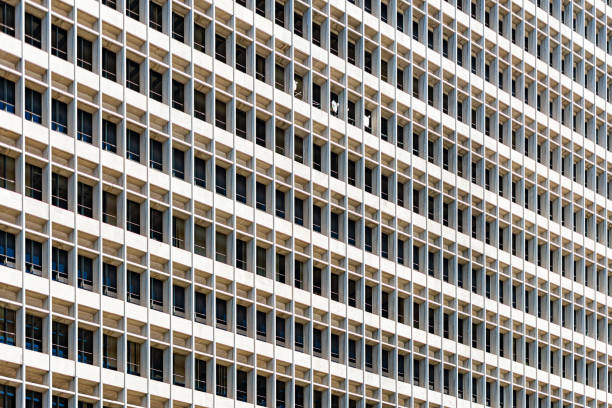 istock Commercial building abstract, LA downtown 1361923359