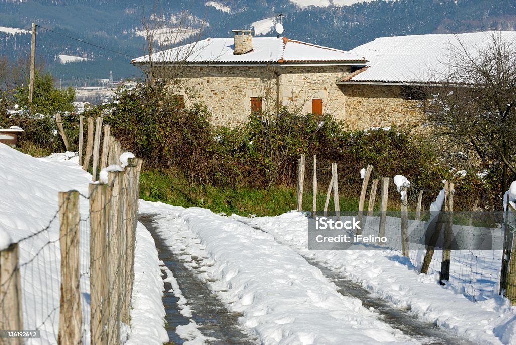 Zona Rural en invierno - Foto de stock de Accesibilidad libre de derechos