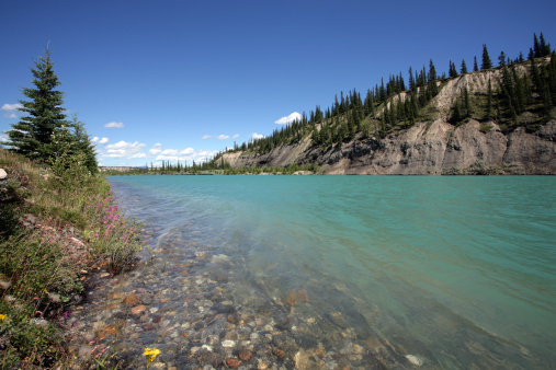 North Saskatchewan River in Alberta.