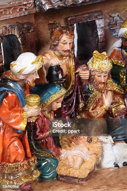 Natal Berço - Fotografias de stock e mais imagens de Três Reis Magos - Três Reis Magos, Bebé, Belém