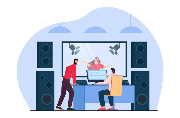 Cabina De Radio Vectores Libres de Derechos - iStock Cabina De Radio Vectores Libres de Derechos - iStock