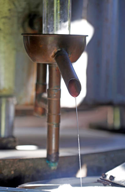istock Sugarcane liquor distillation, or cachaca 1361941288