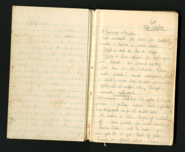 istock Military recipe book - cleansing utensils 1361949732