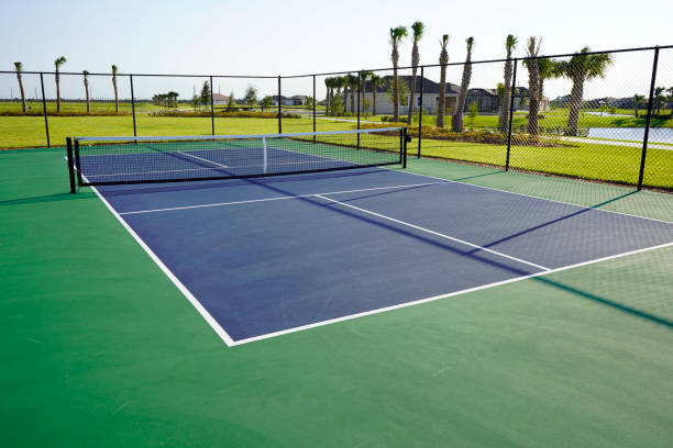 istock Pickleball court 1361951787