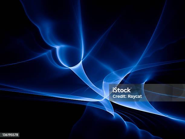 Restless Energia - Fotografie stock e altre immagini di Astratto - Astratto, Blu, Colore brillante