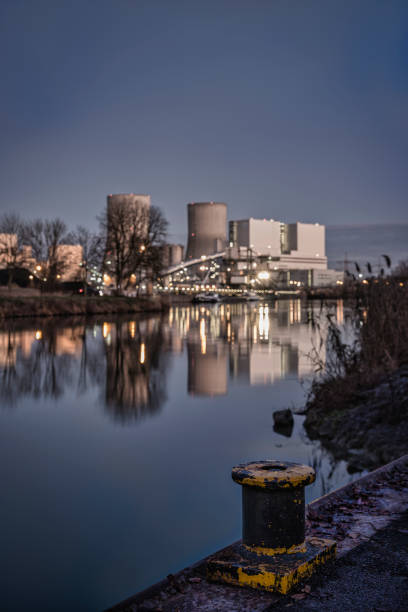 istock Coal power plant at night 1361965519