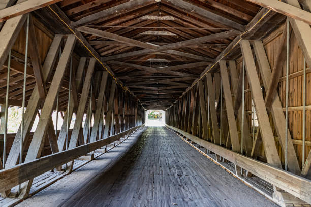 istock Harpersfield Covered Bridge Ashtabula County Ohio 1361968902