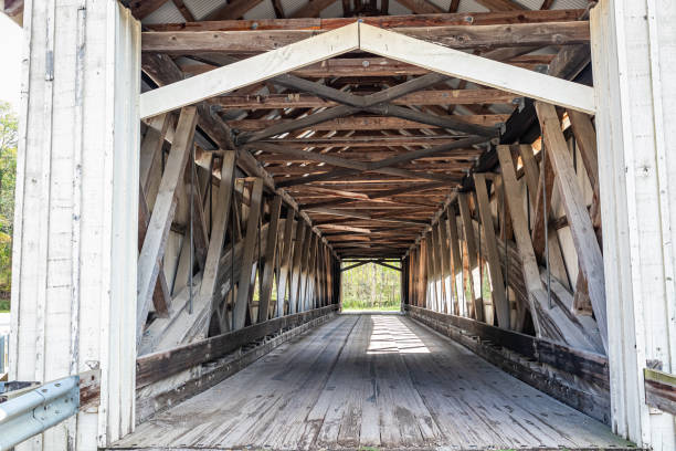 istock Mechanicsville Covered Bridge Ashtabula County Ohio 1361968932