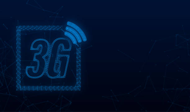 изолированный символ 3g, технология мобильной связи и сеть смартфонов. векторная стоковая иллюстрация - 3g stock illustrations