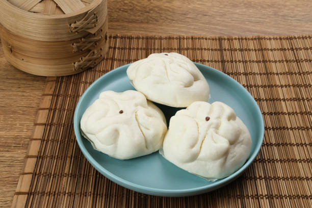 istock Chinese traditional steamed bun (Bakpao). 1361977167