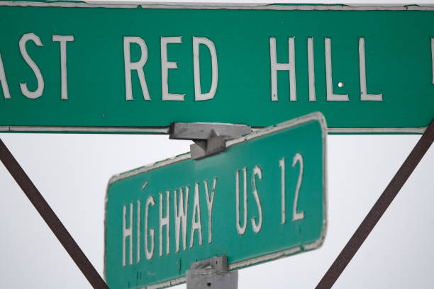 istock Rural Montana road sign 1361979663