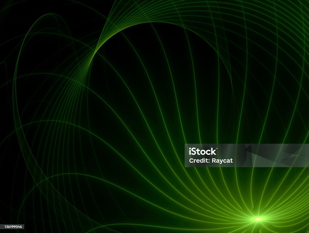 Linee di verde - Foto stock royalty-free di Astratto
